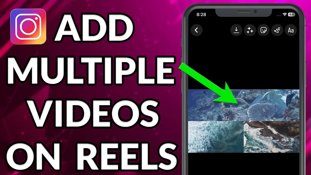 Create Reels Using Multiple Videos