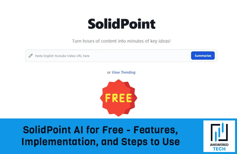 SolidPoint AI for Free – Features, Implementation, and Steps to Use