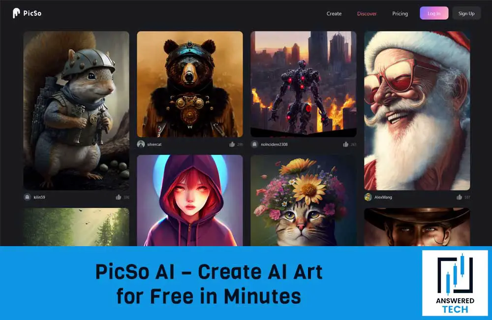 PicSo AI – Create AI Art for Free in Minutes